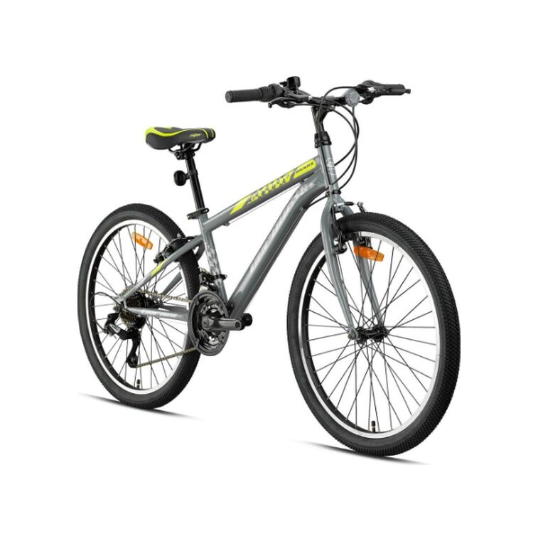 Geroni Mars 26 Jant 14cm Kadro Gri-sarı Bisiklet