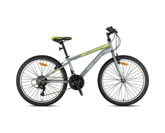 Geroni Mars 26 Jant 14cm Kadro Gri-sarı Bisiklet