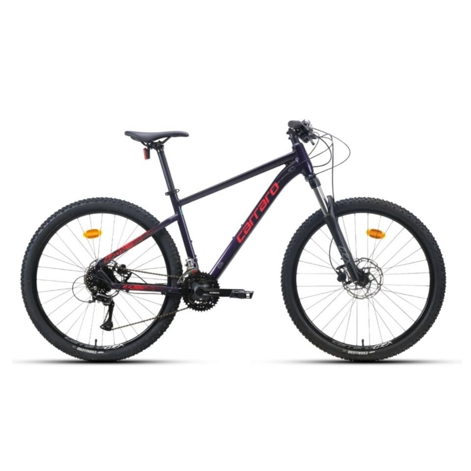 Carraro Crx 924 Hd Fren 24 Vites 29 Jant Dağ Bisikleti Karanlık Mor Kırmızı 48 Kadro