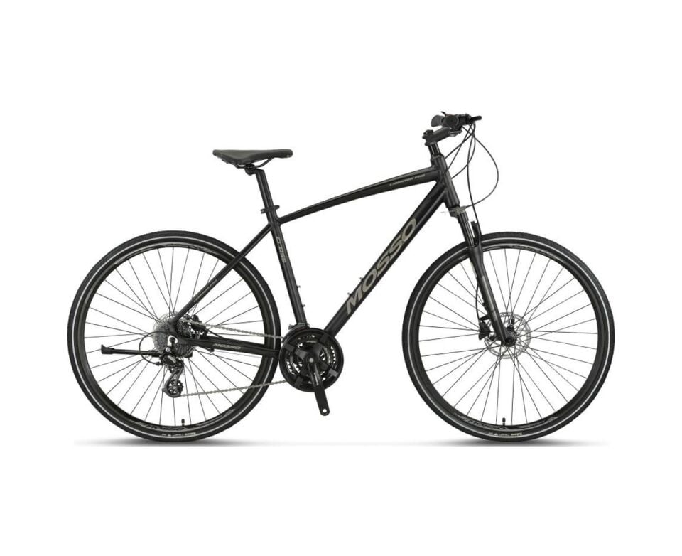 Mosso Legarda Pro 28 Jant Msm X24 46 Kadro Şehir Bisikleti Siyah Antrasit