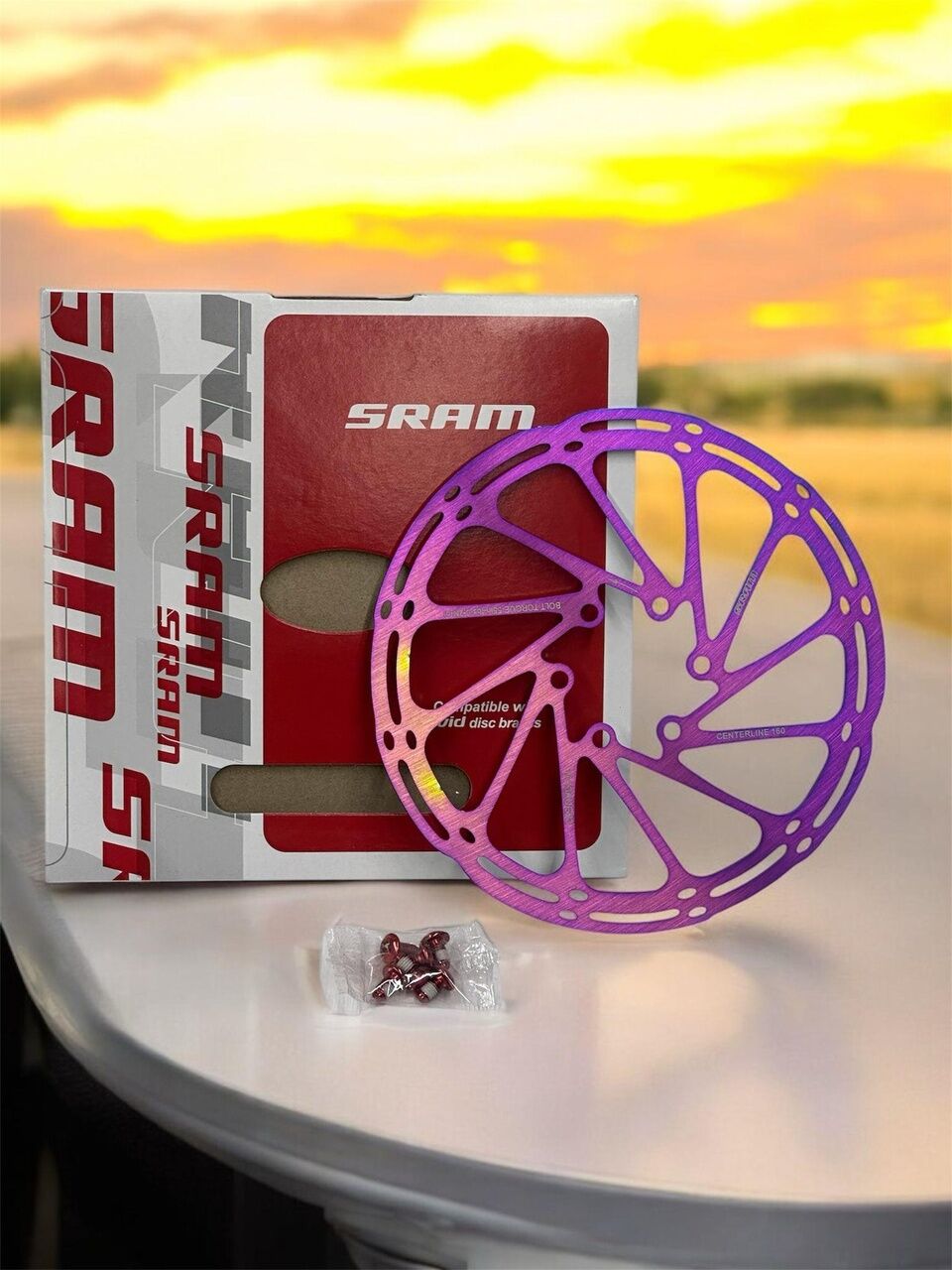Sram 160 Mm Rainbow Bisiklet Disk Fren Rotoru