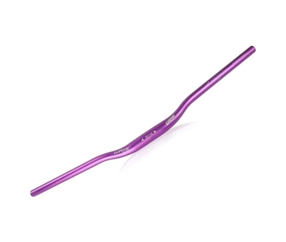 Wake Alüminyum Mor 31.8 780mm Riser Mtb Gidonu + Gidon Boğazı Seti Mor