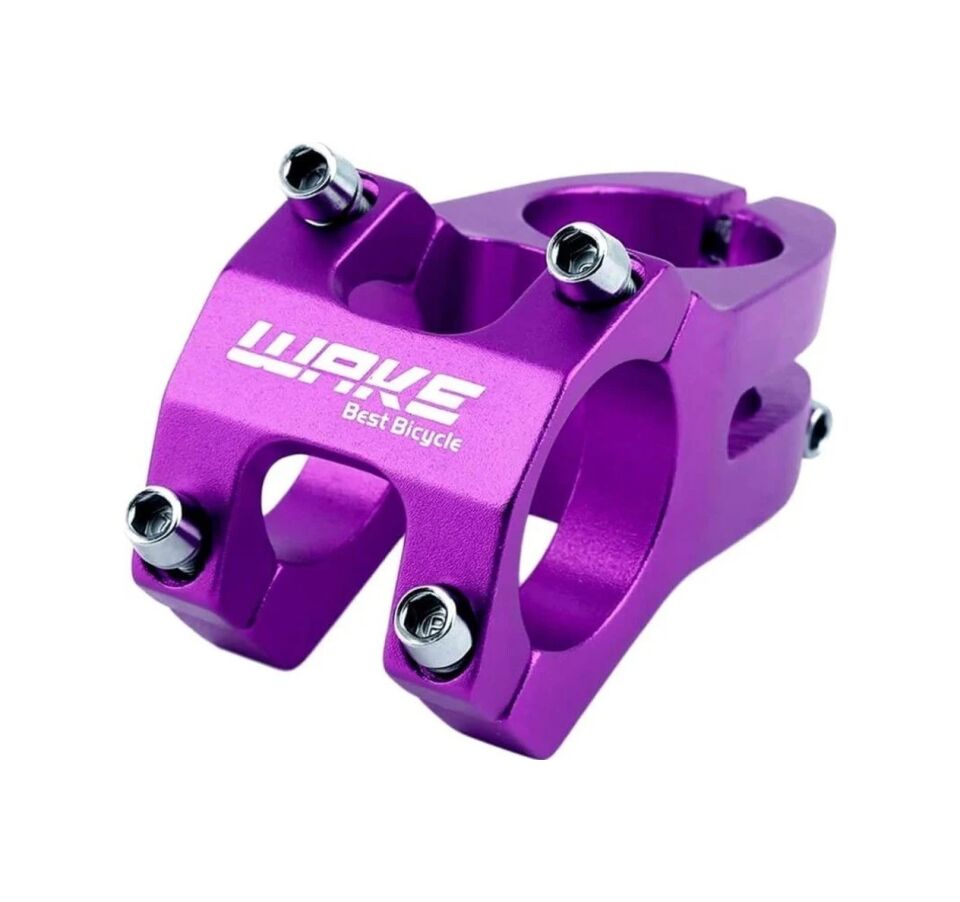 Wake Alüminyum Mor 31.8 780mm Riser Mtb Gidonu + Gidon Boğazı Seti Mor